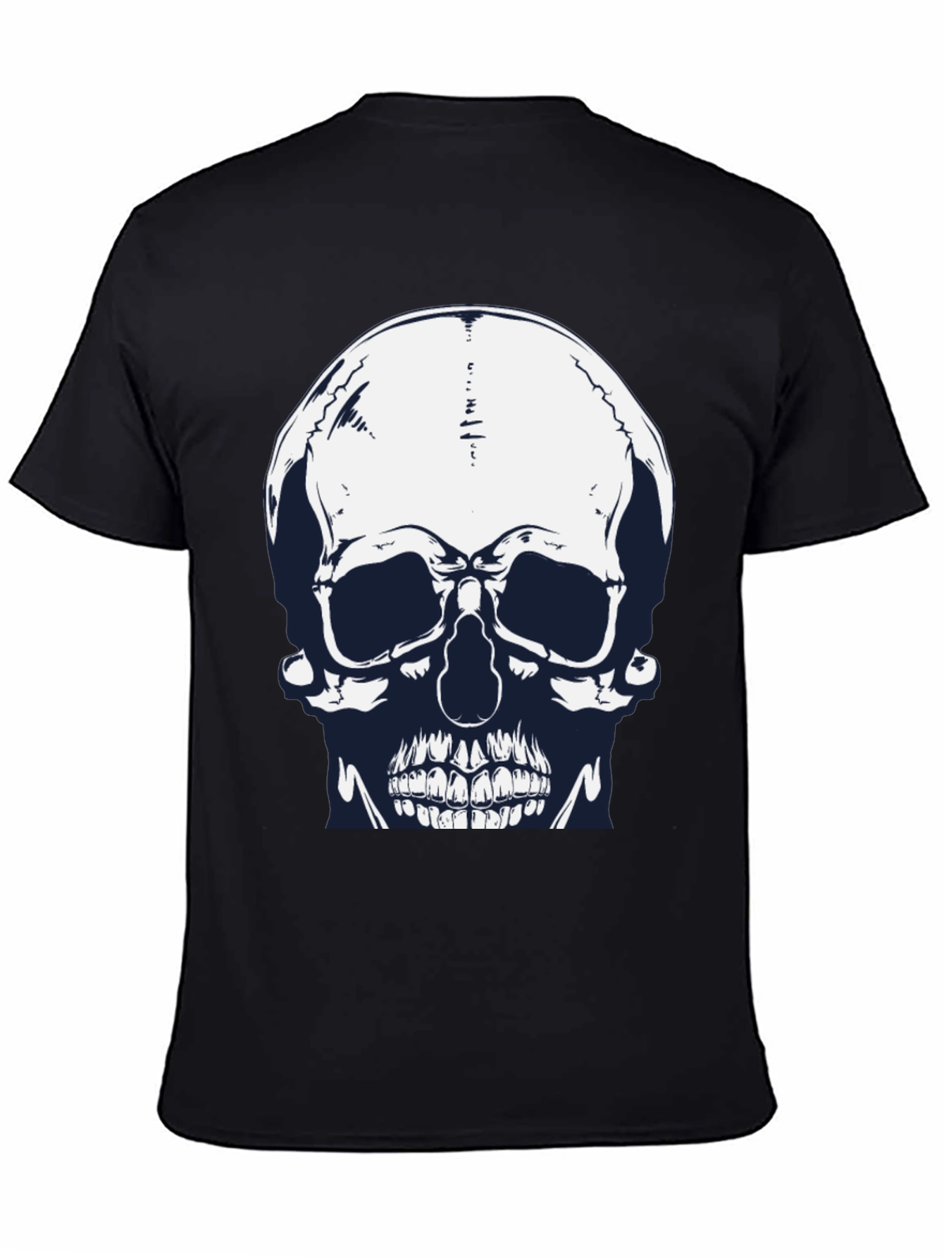 Skull Graphic Tee - Mens Black T-Shirt