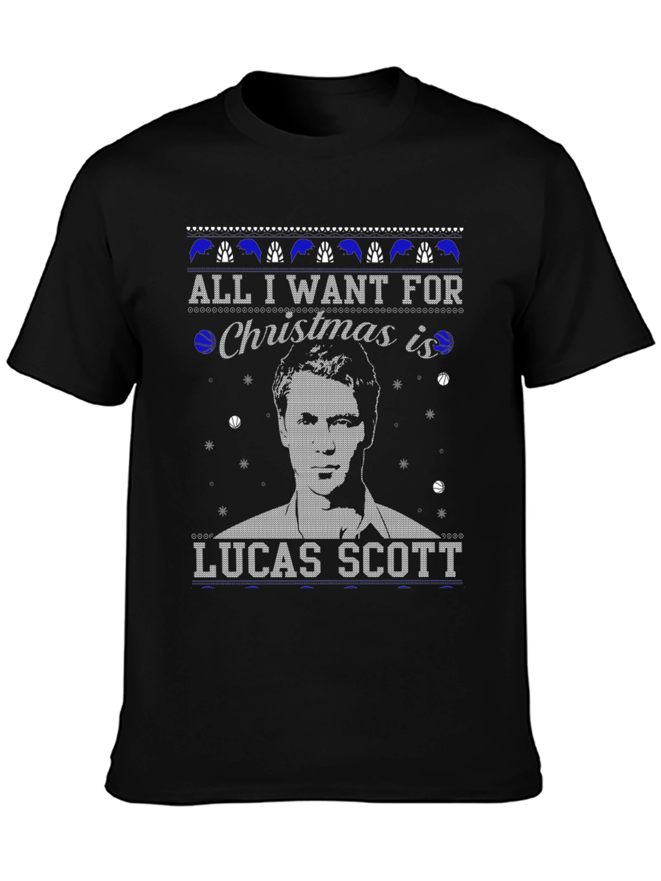 Lucas Scott Christmas T-Shirt - Holiday Gift