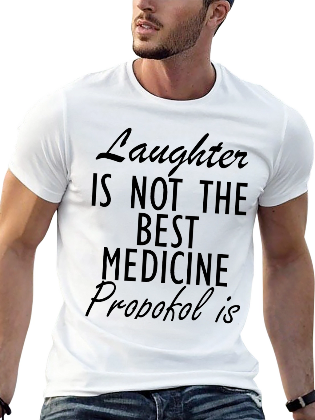 Funny Propofol T-Shirt - Laughter Isnt The Best Medicine