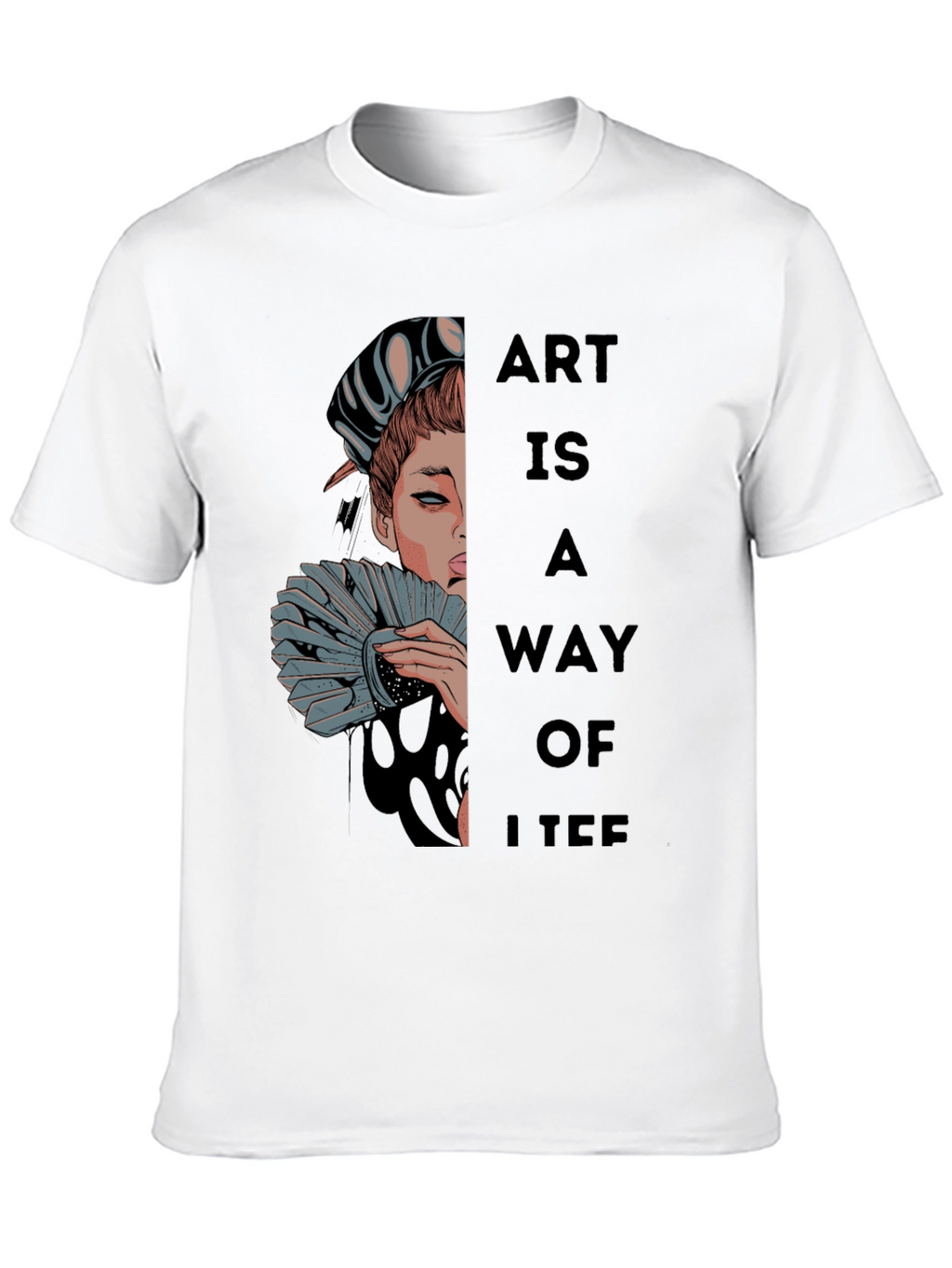 Art Is A Way Of Life Graphic Tee