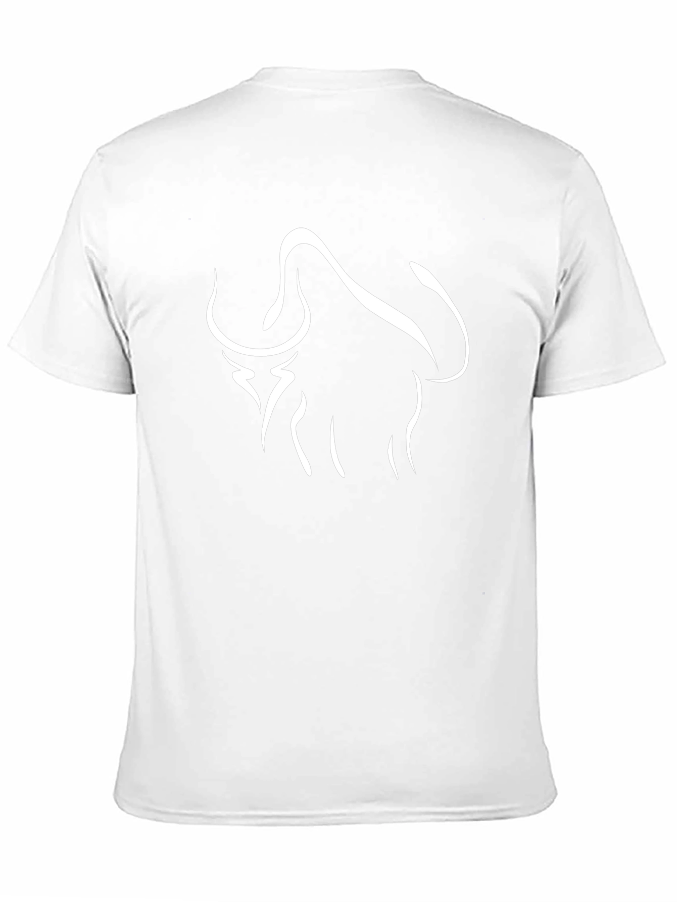 Bull Graphic Tee - Modern Black T-Shirt
