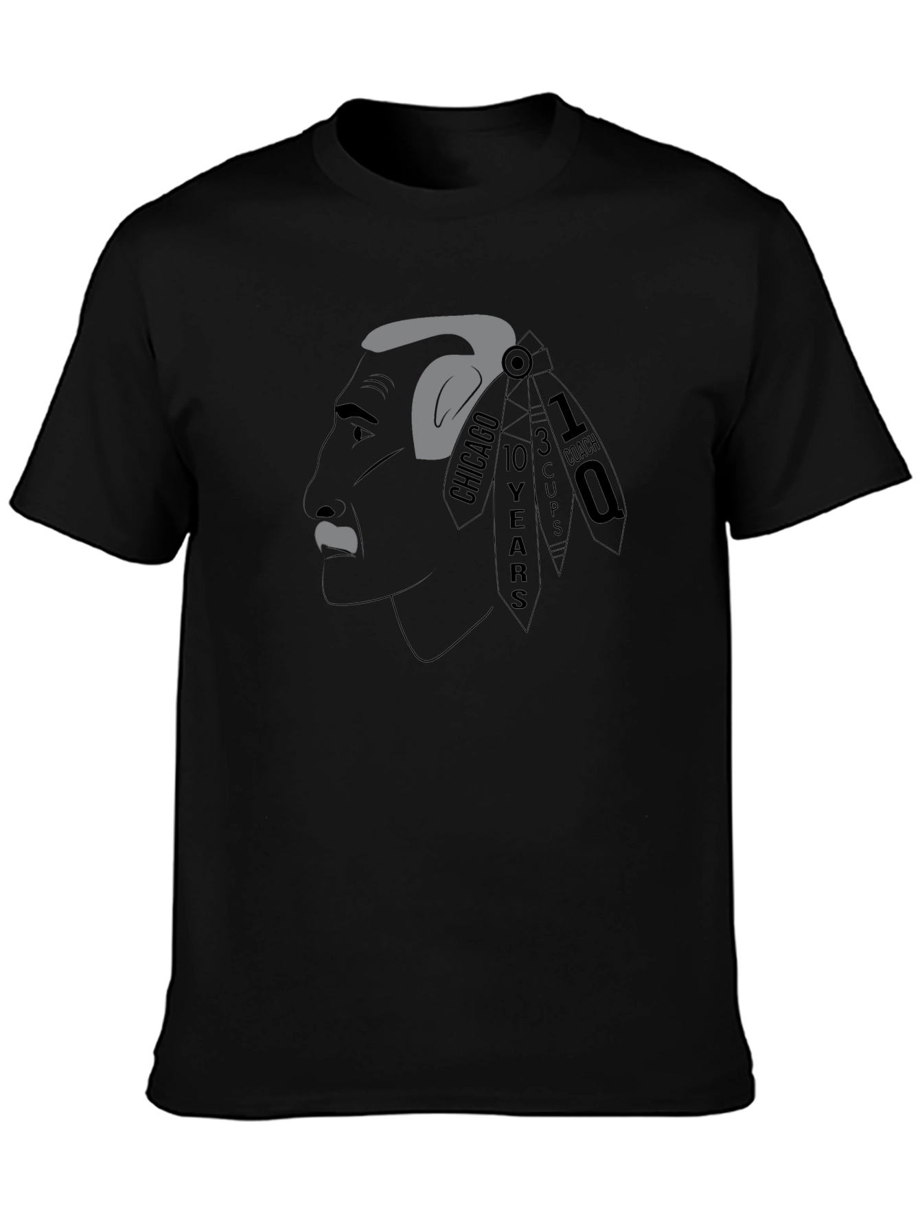 Chicago Hockey T-Shirt: Blackhawks Tribute Design