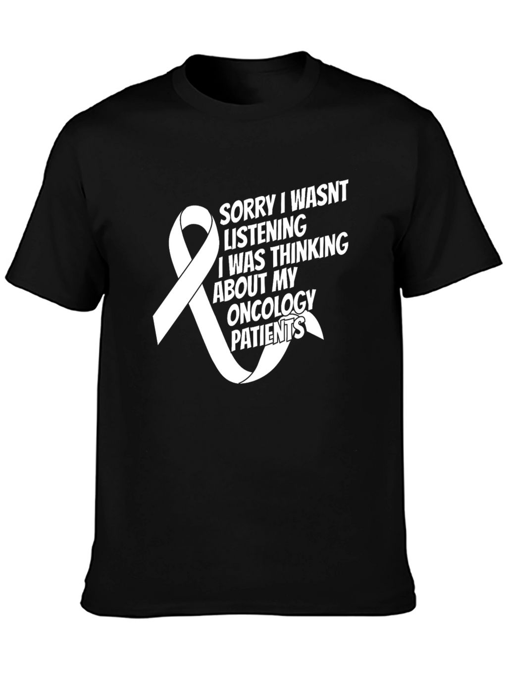 Oncology Patients T-Shirt - Awareness Ribbon