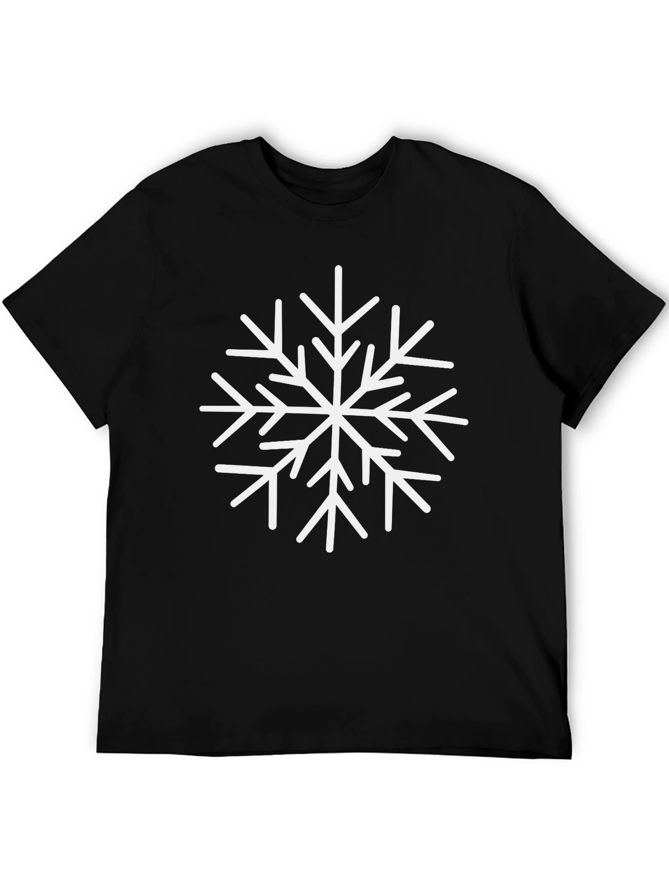 Snowflake Graphic Tee - Winter Holiday Style