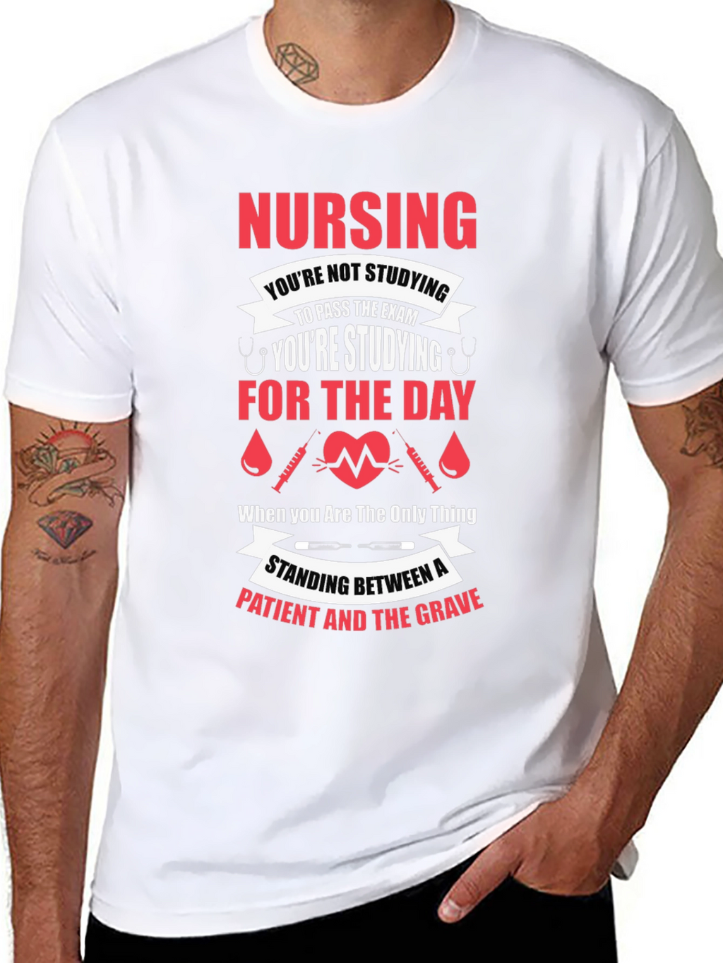 Nursing Student T-Shirt: Study for the Day!