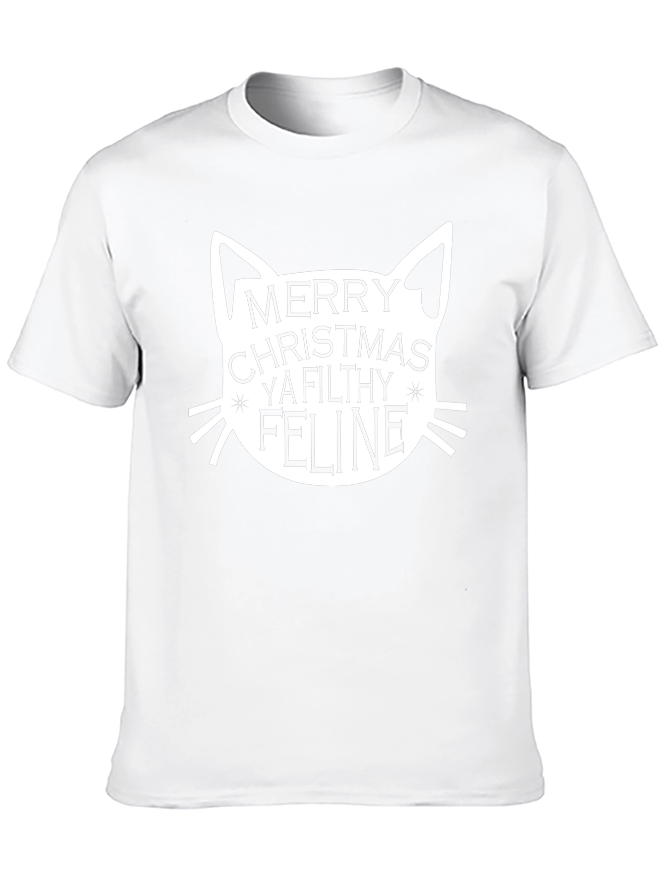 Merry Christmas Ya Filthy Feline T-Shirt