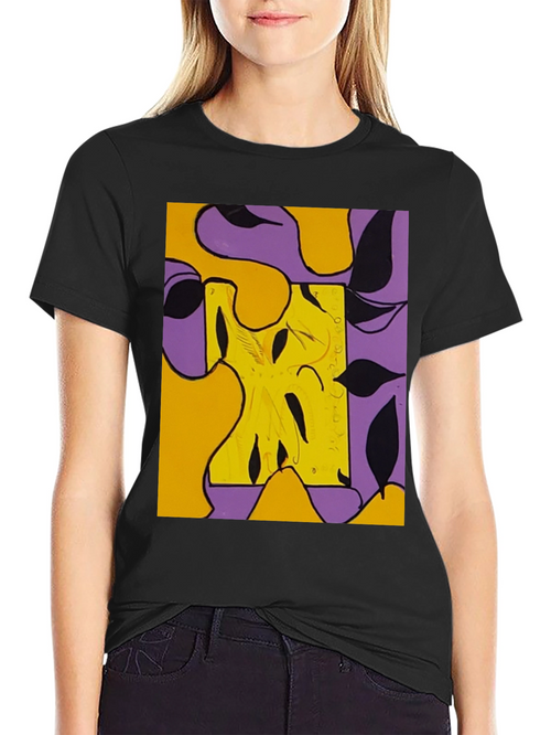 Abstract Art Graphic Tee - Bold Style