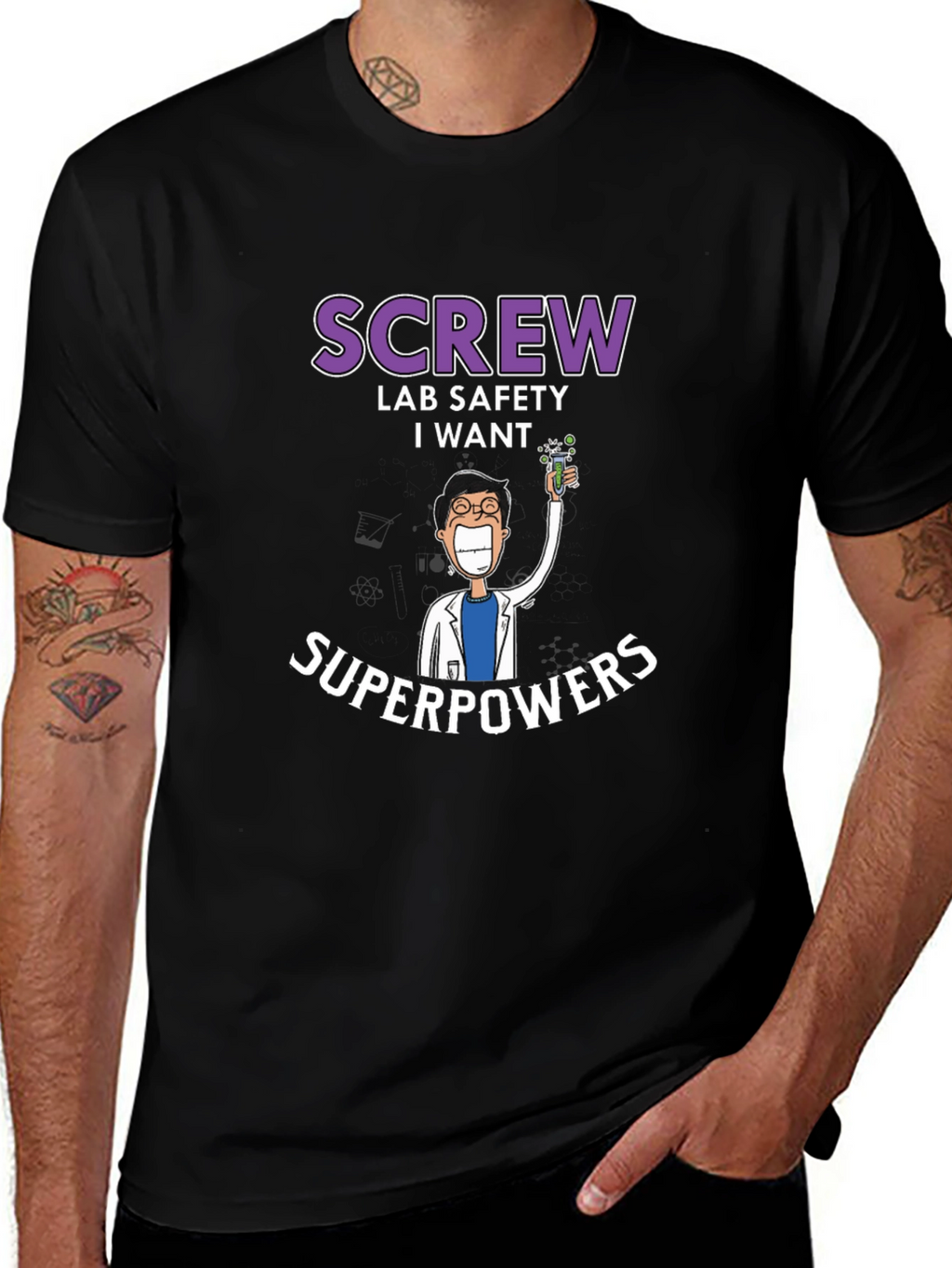 Lab Safety Superpowers T-Shirt
