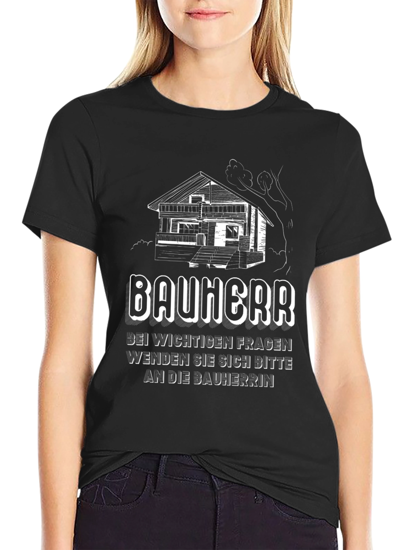Bauherr Graphic T-Shirt - Construction Boss Tee