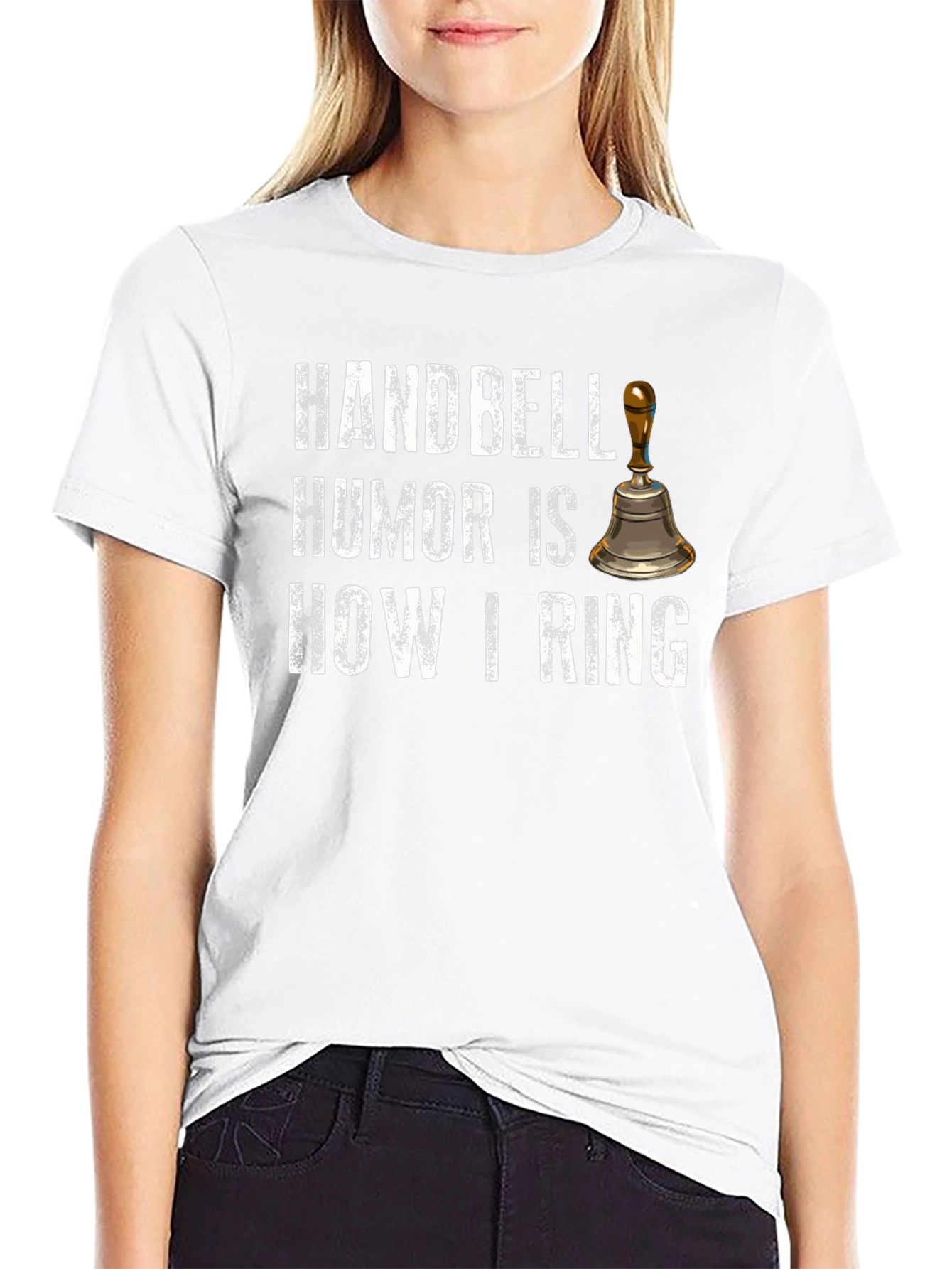 Handbell Humor T-Shirt - How I Ring!