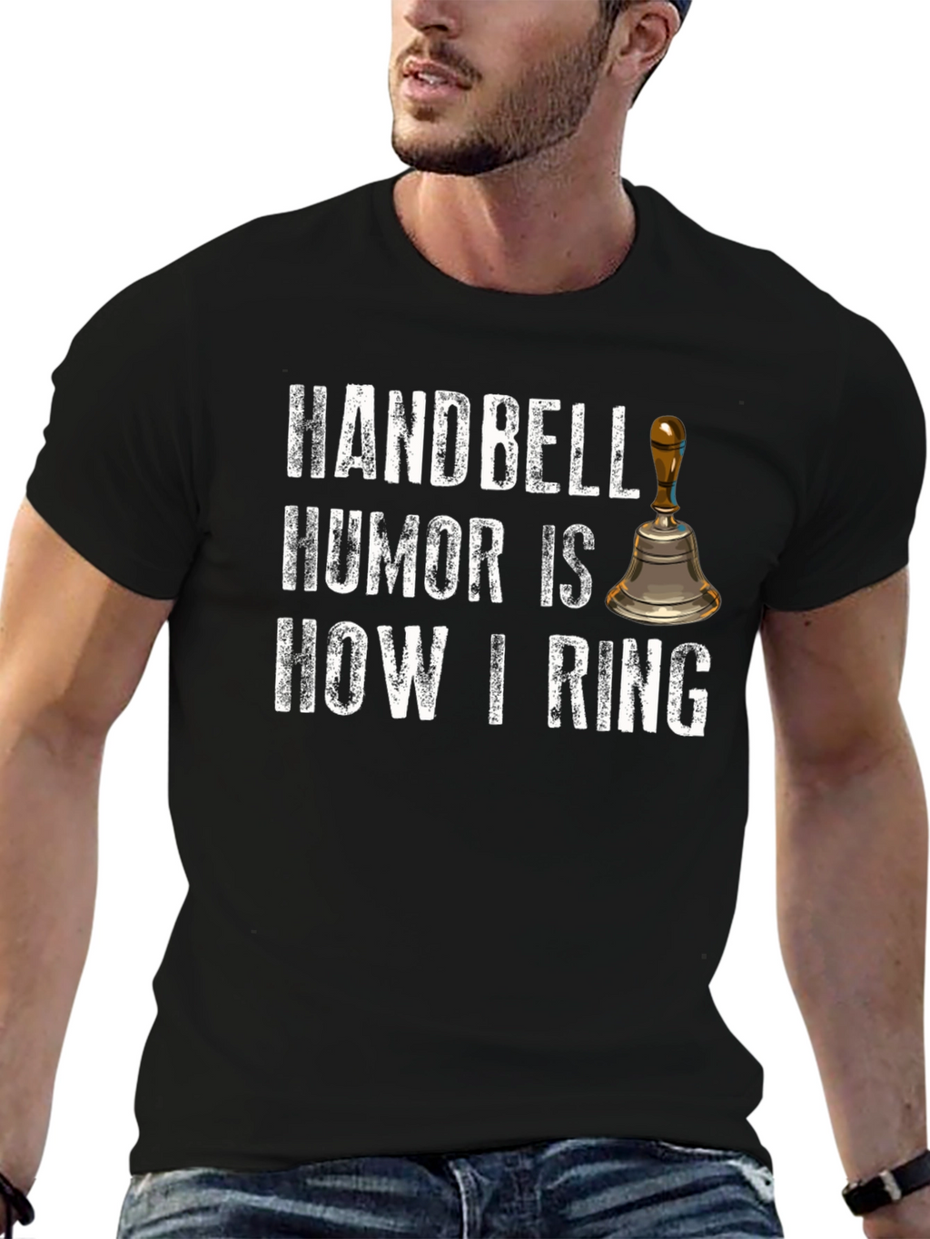 Handbell Humor T-Shirt - How I Ring!