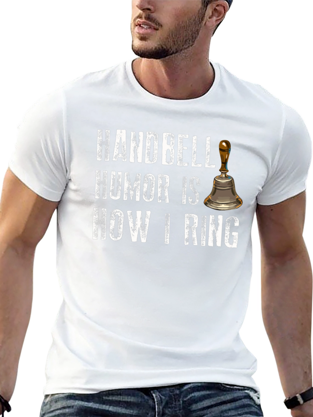 Handbell Humor T-Shirt - How I Ring!