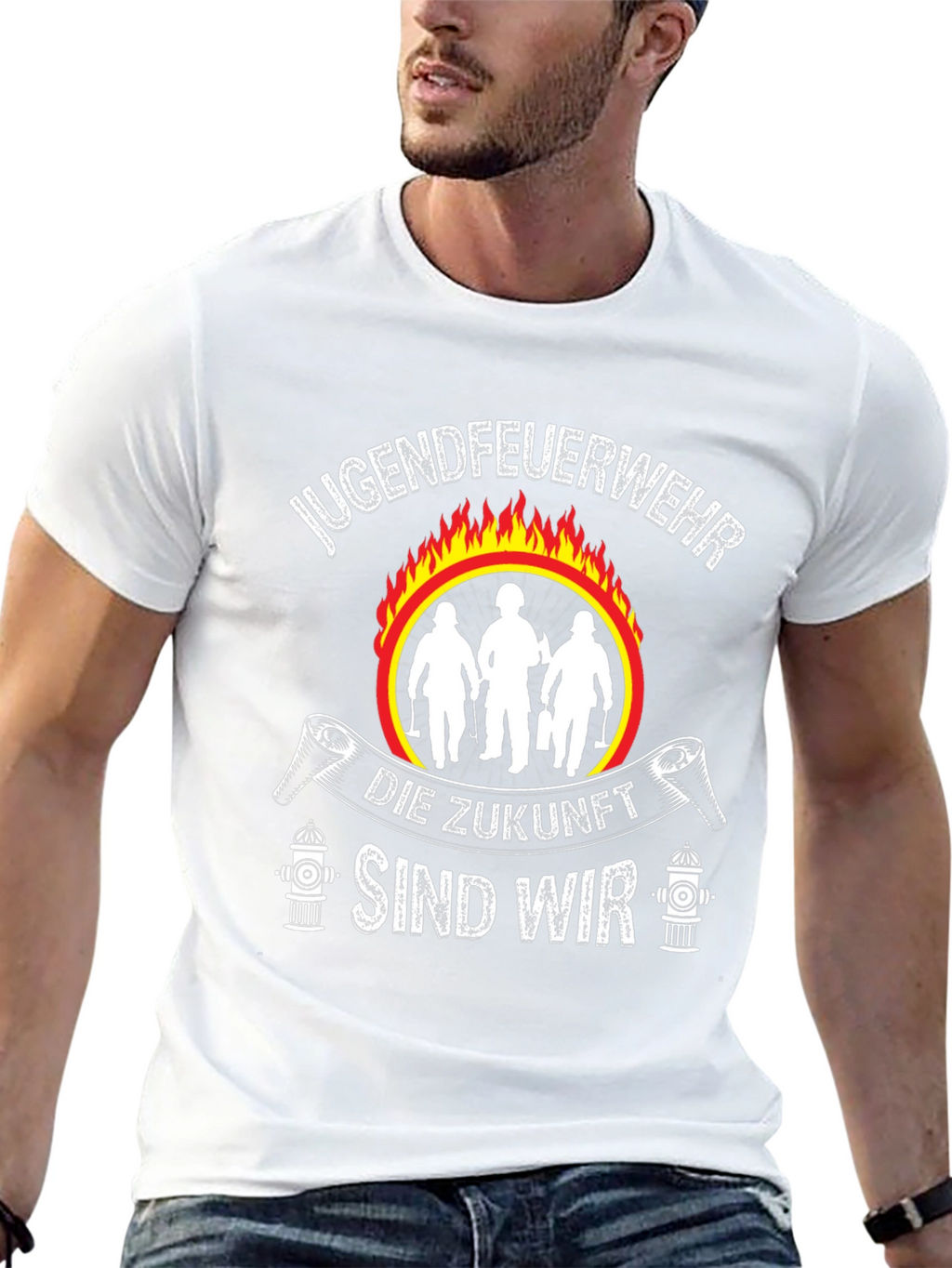 Youth Fire Department T-Shirt - Future is Us