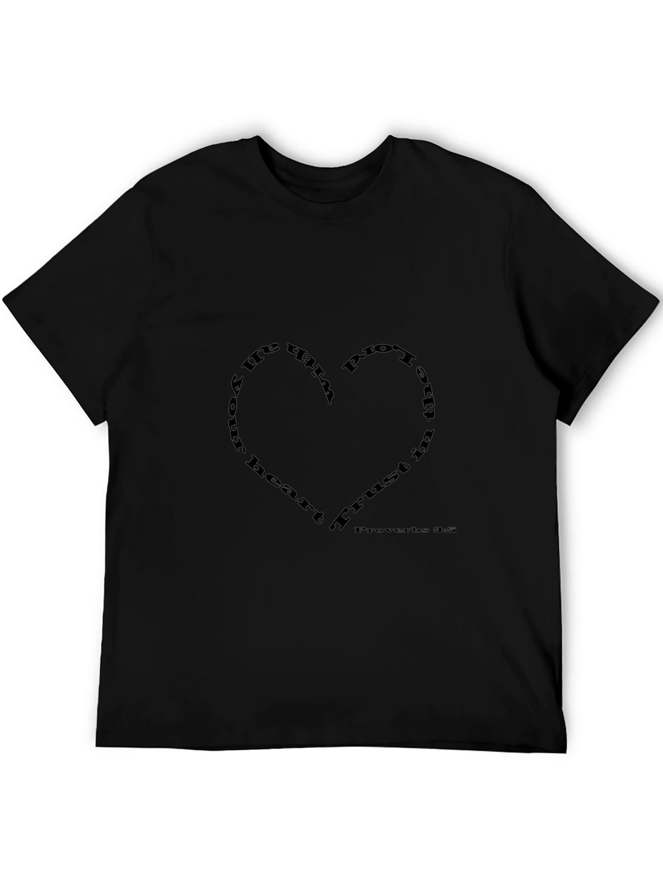 Trust in the Lord T-Shirt - Proverbs 3:5 Christian Tee