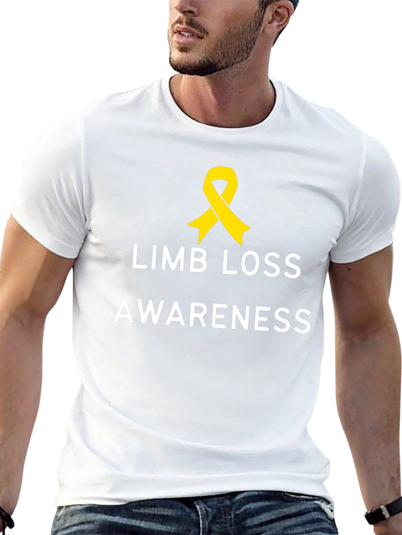 Limb Loss Awareness T-Shirt - Black