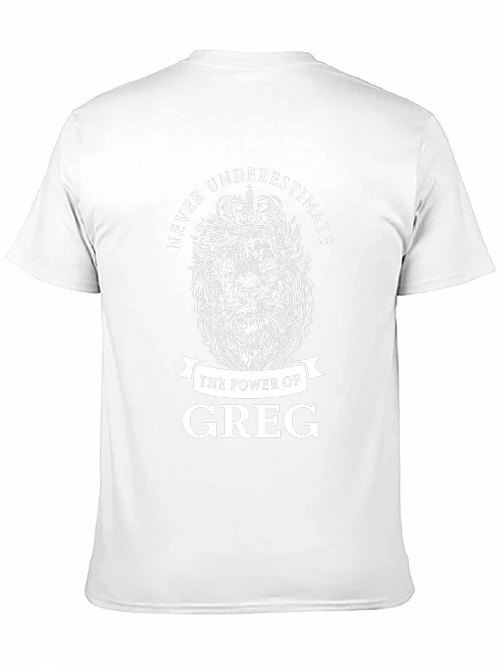 Never Underestimate Greg Lion Graphic Tee