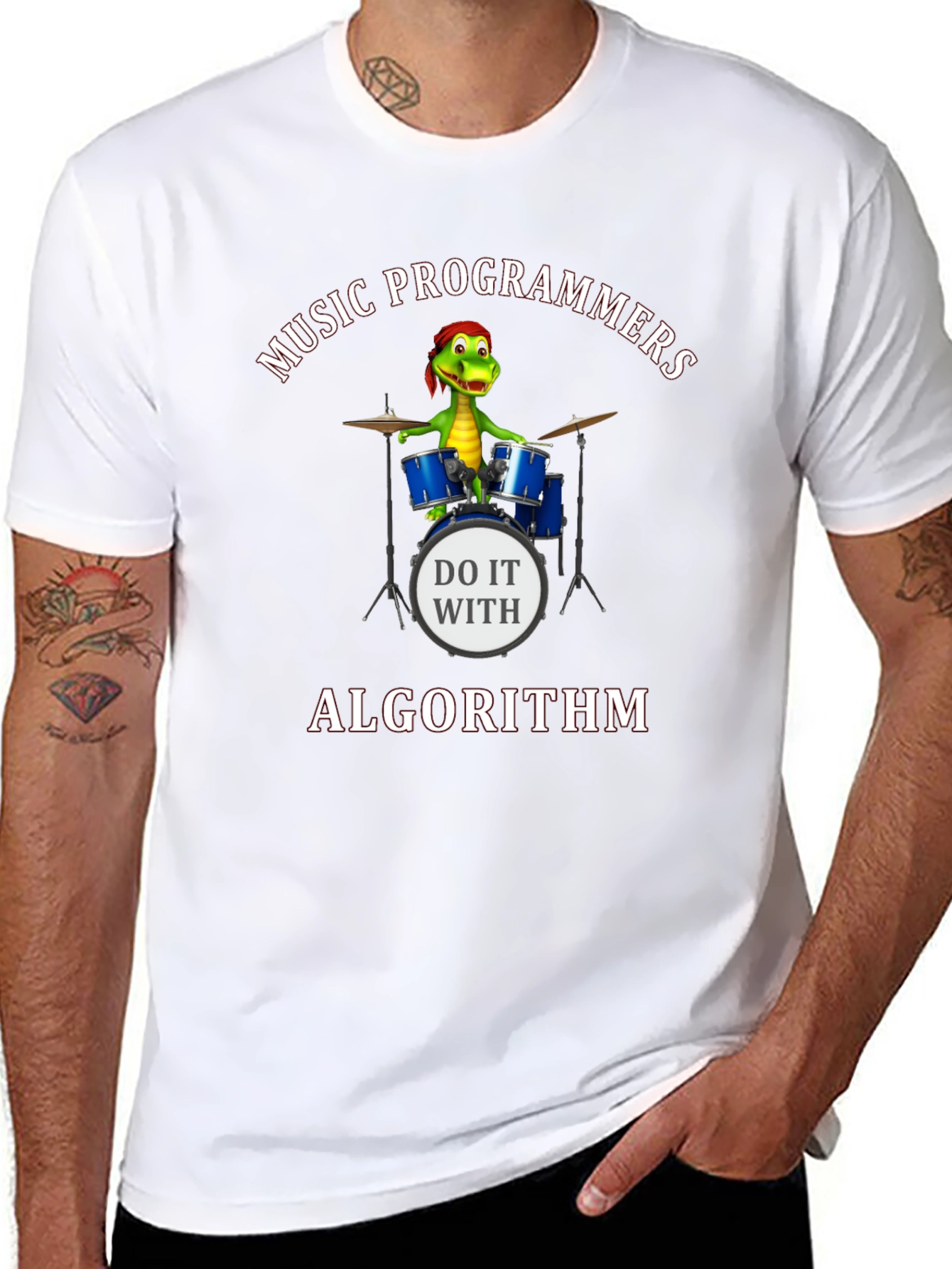 Music Programmers Algorithm T-Shirt