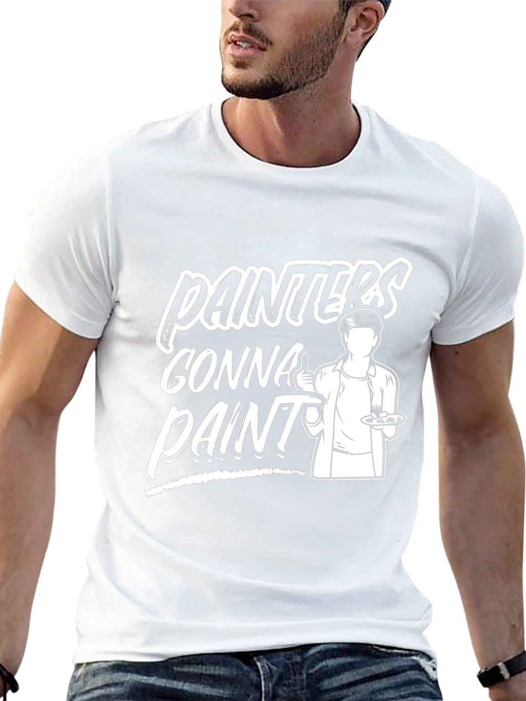 Painter Gonna Paint Black T-Shirt