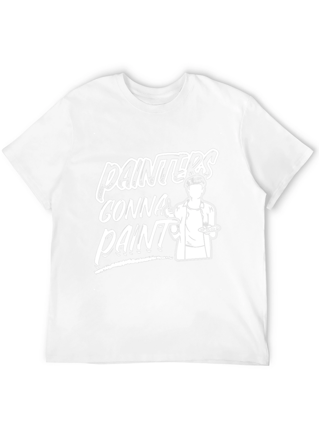 Painter Gonna Paint Black T-Shirt