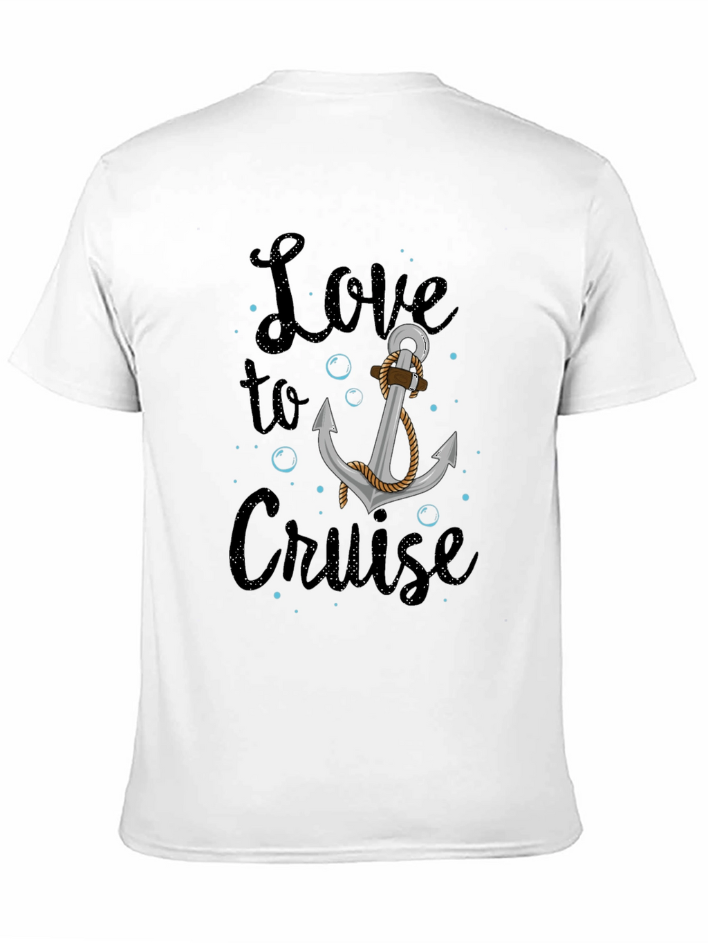 Love to Cruise Graphic Tee Anchor Nautical Shirt