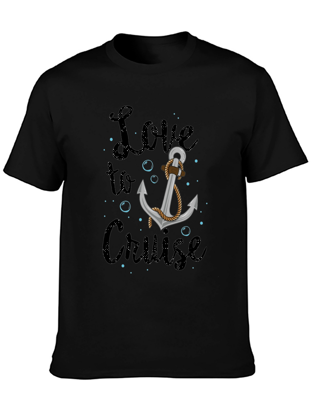 Love to Cruise Graphic Tee Anchor Nautical Shirt