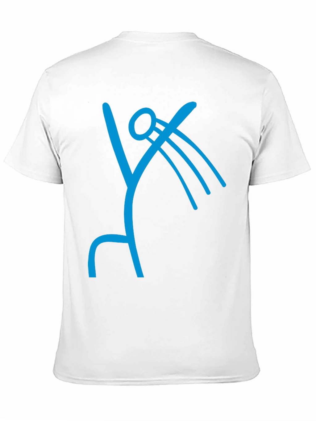 Abstract Symbol Graphic Tee - Modern Casual Shirt
