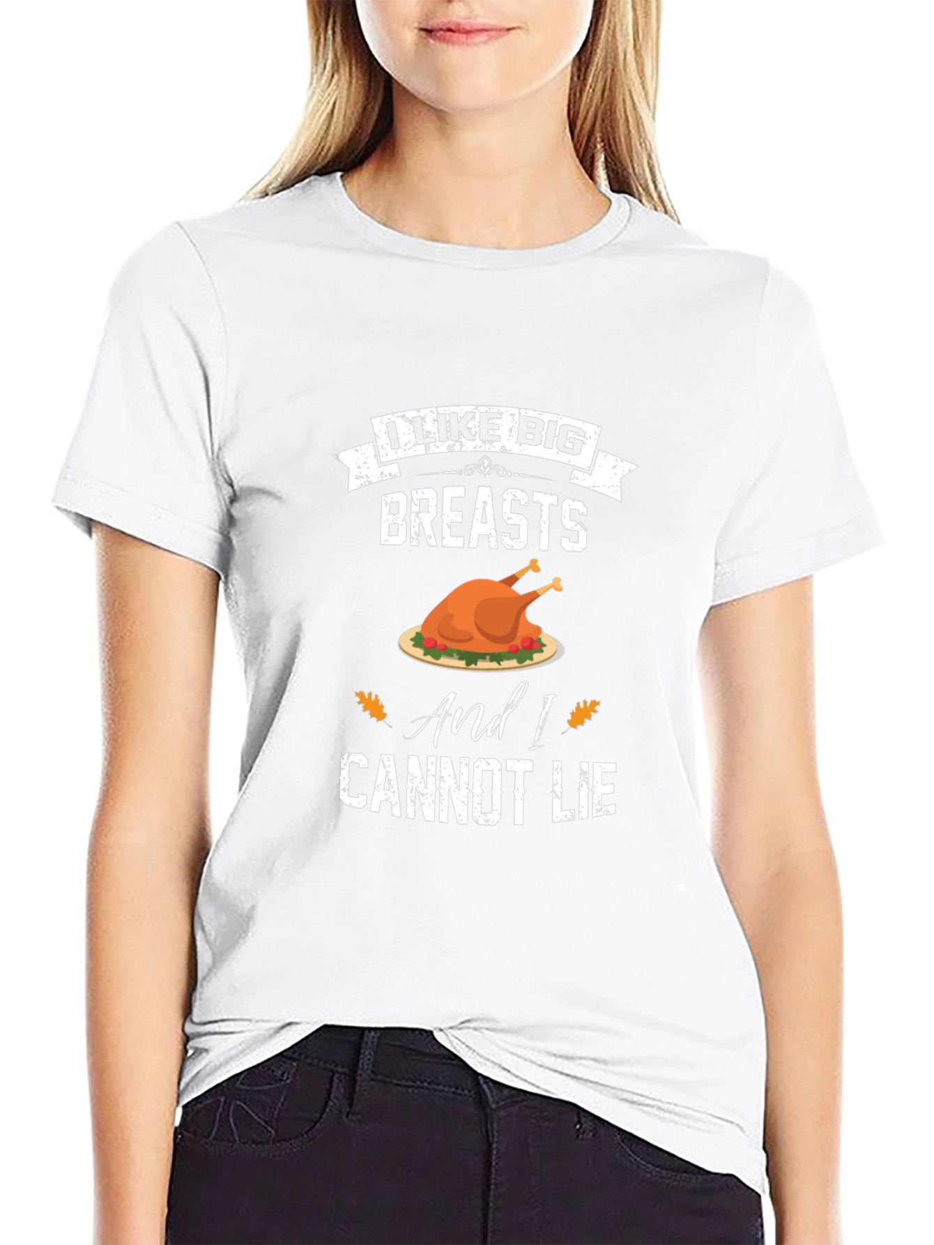I Like Big Breasts Funny Thanksgiving T-Shirt