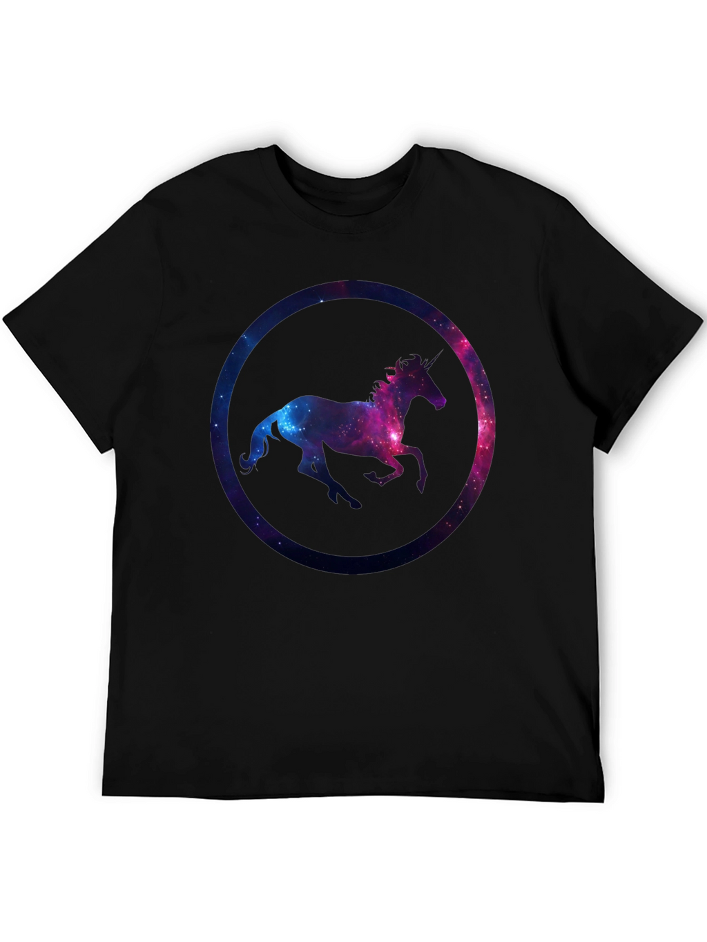 Unicorn Galaxy Graphic T-Shirt
