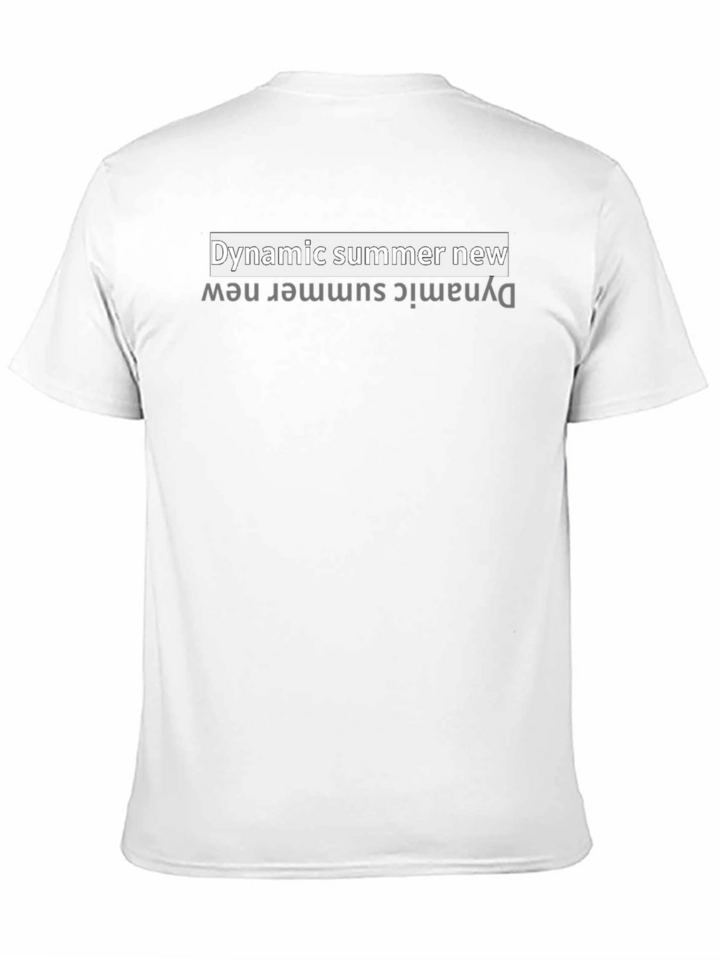 Dynamic Summer New Black T-Shirt