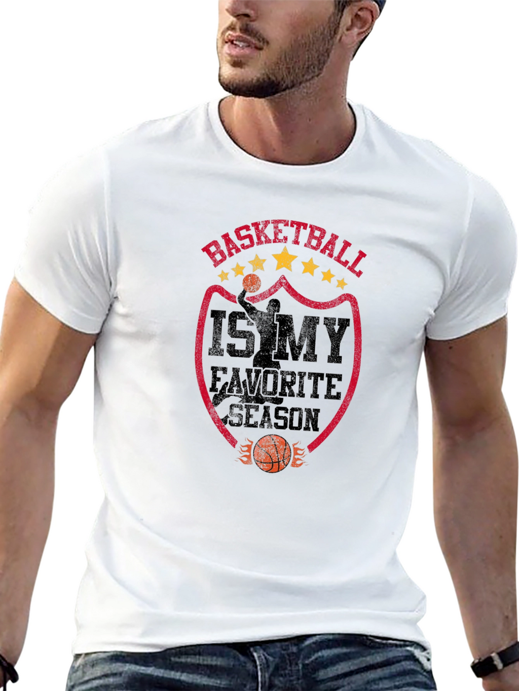 Basketball is My Favorite Season Graphic Tee