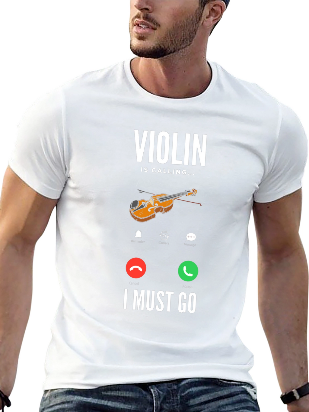 Violin Calling T-Shirt - Musician Gift