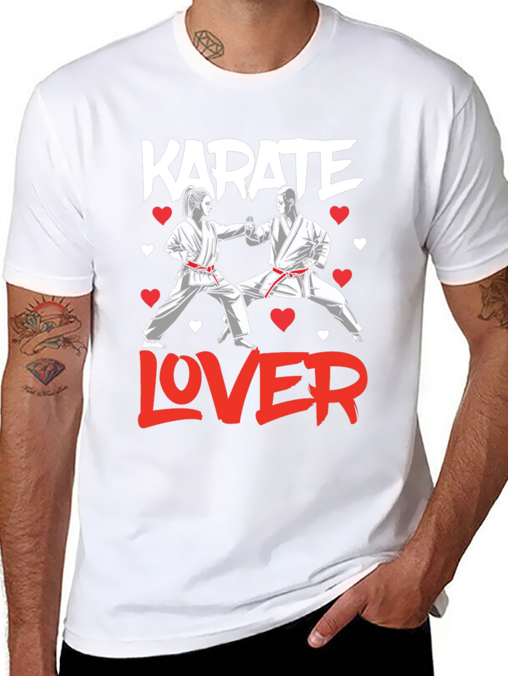 Karate Lover Graphic T-Shirt