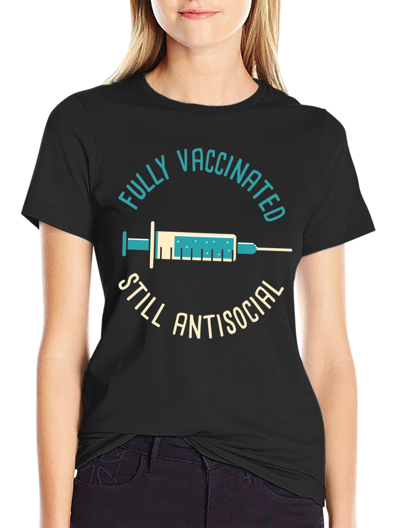Fully Vaccinated Still Antisocial T-Shirt