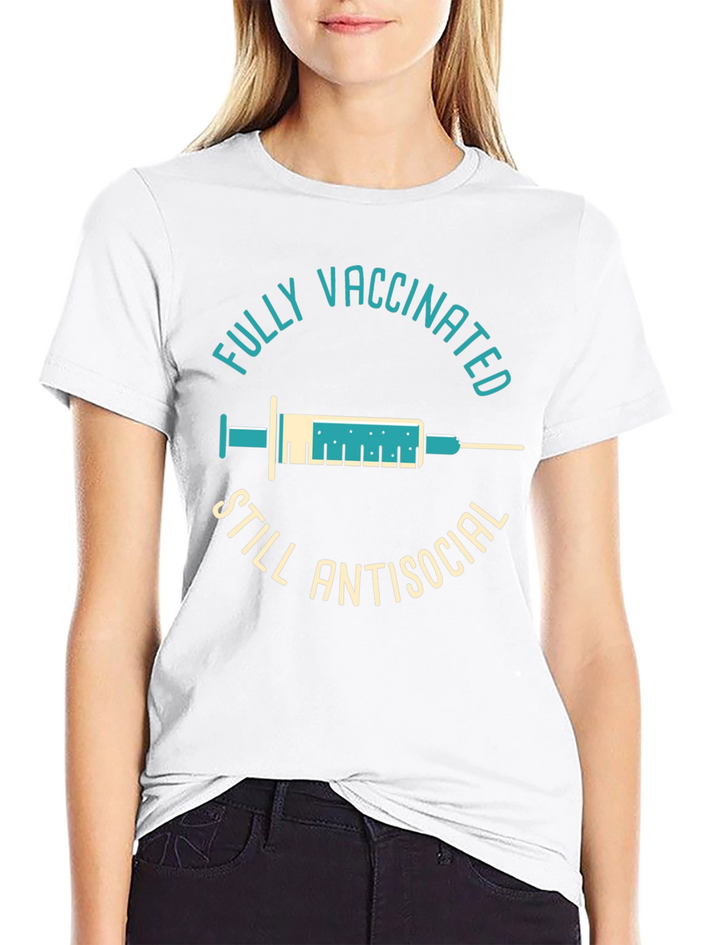 Fully Vaccinated Still Antisocial T-Shirt