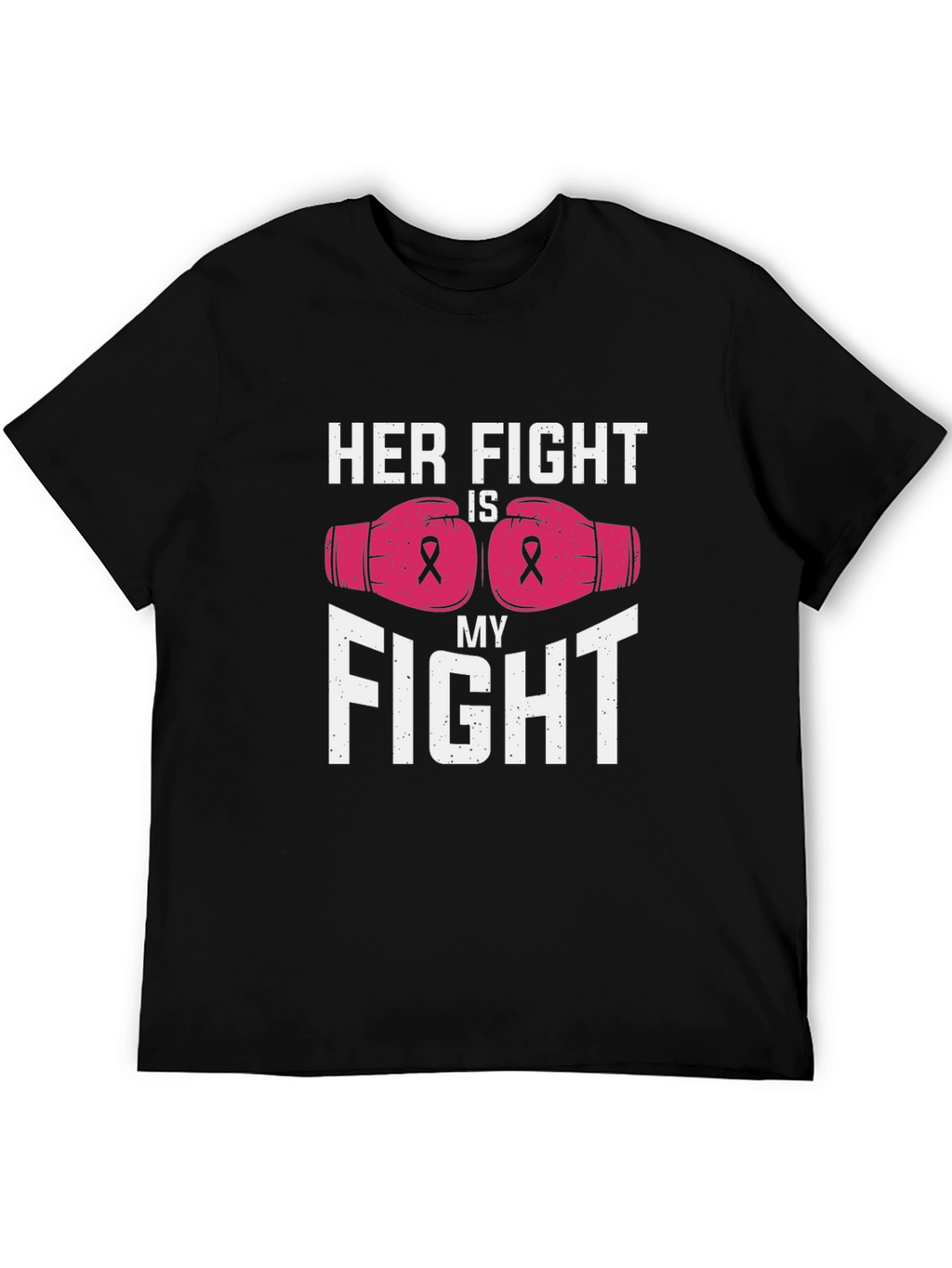 Her Fight Is My Fight Breast Cancer Awareness Tee