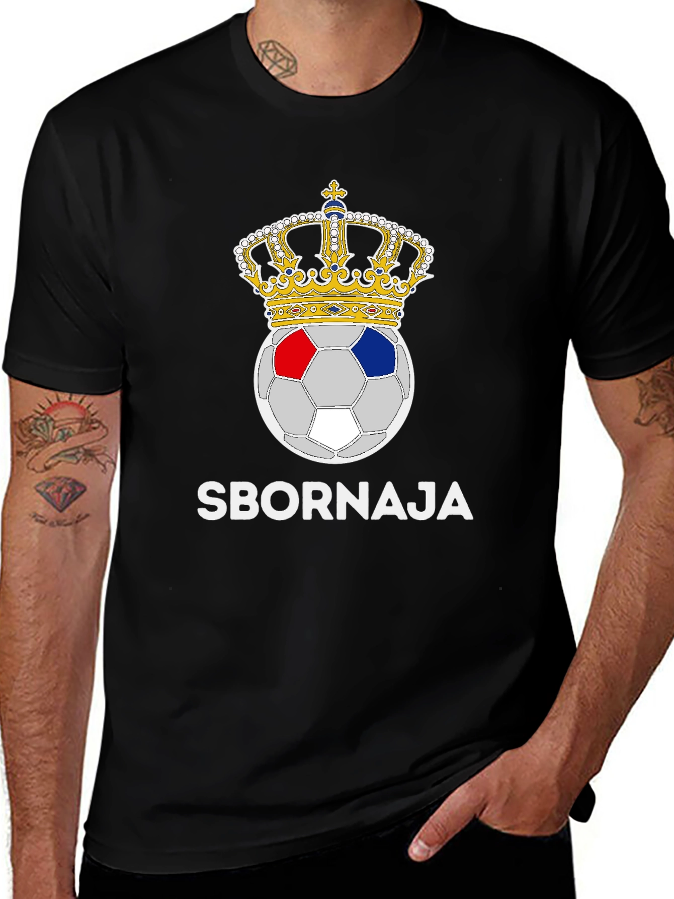 Sbornaja Soccer Crown T-Shirt