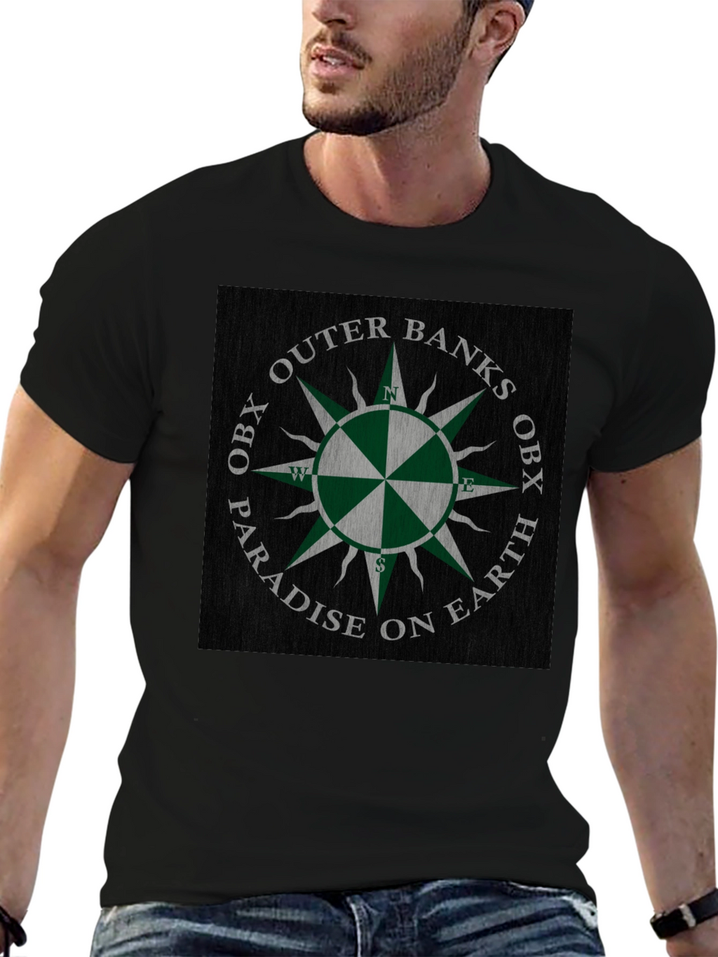 Outer Banks Paradise T-Shirt - OBX Compass Tee