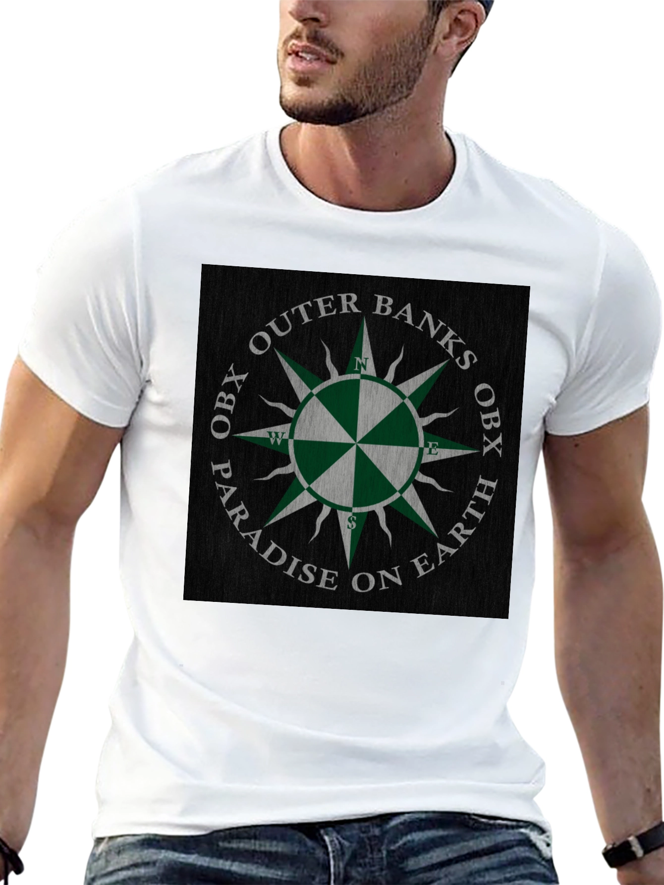Outer Banks Paradise T-Shirt - OBX Compass Tee