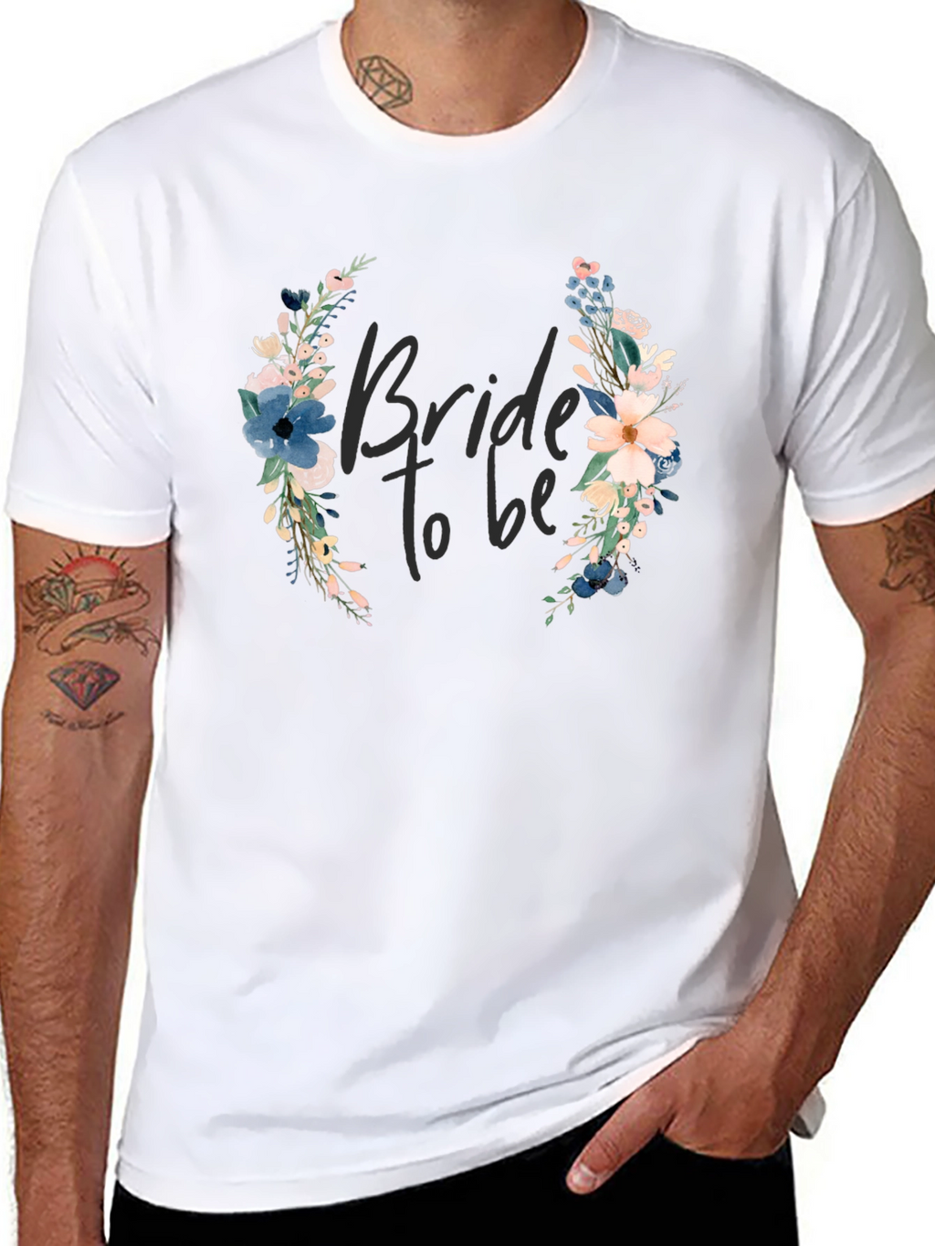 Bride To Be Floral T-Shirt