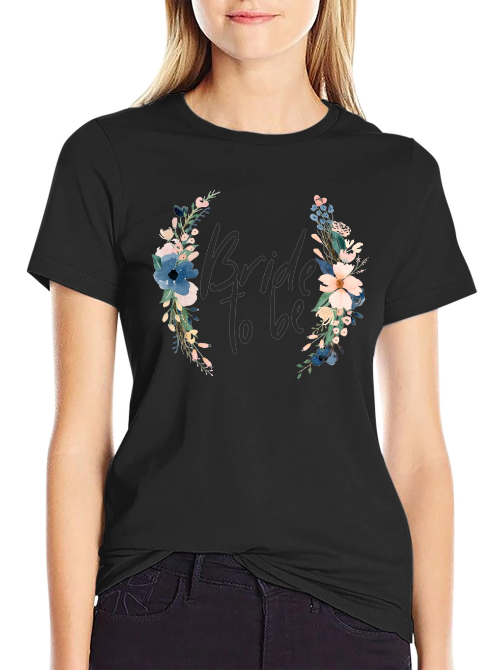 Bride To Be Floral T-Shirt