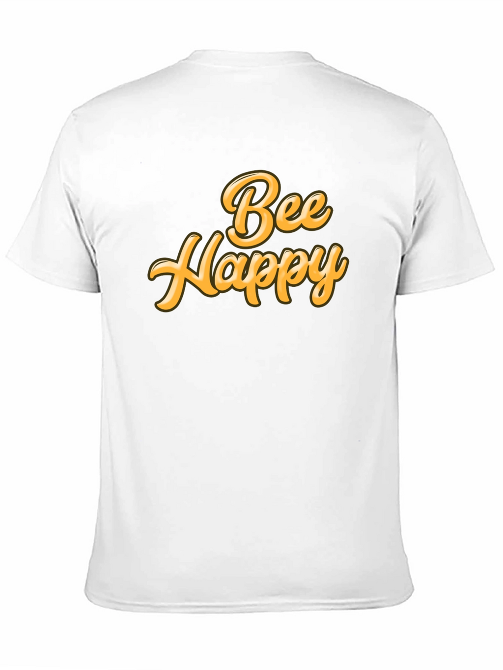 Bee Happy Black Graphic Tee