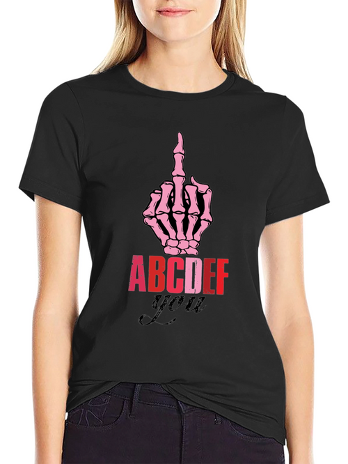 ABCDEF You Graphic Tee