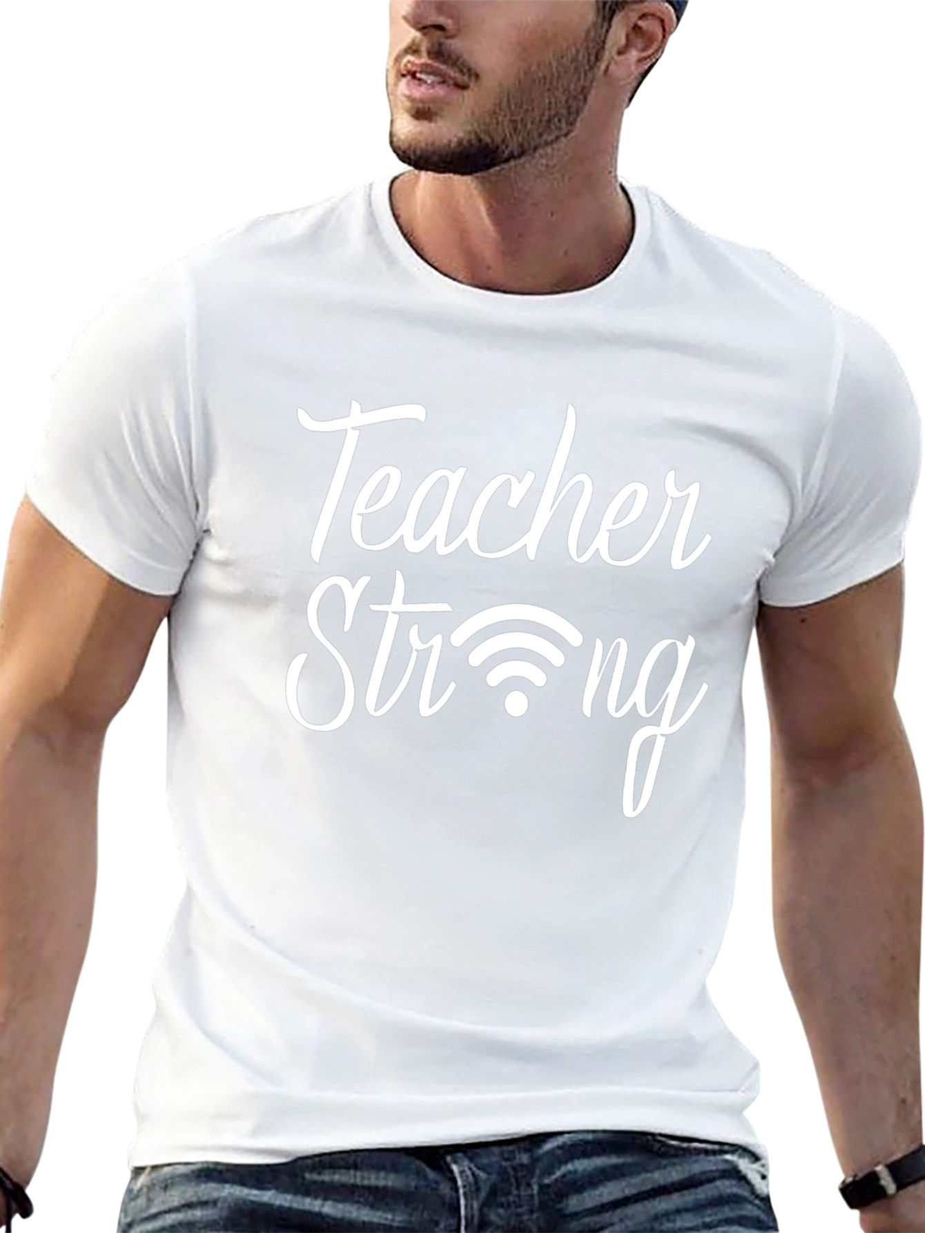 Teacher Strong T-Shirt - Stylish & Comfortable