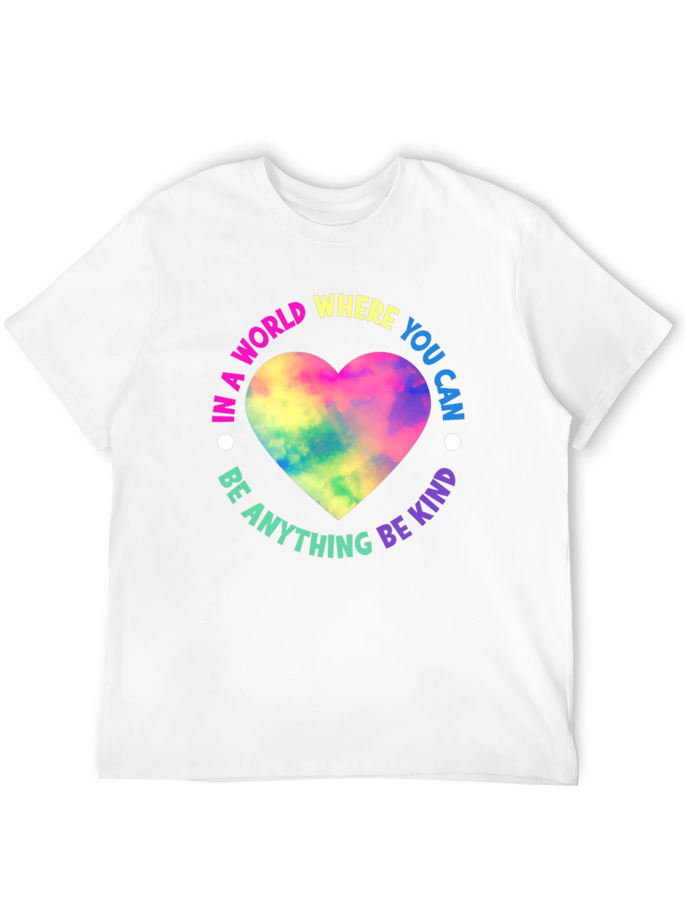 Kindness Heart Graphic Black T-Shirt