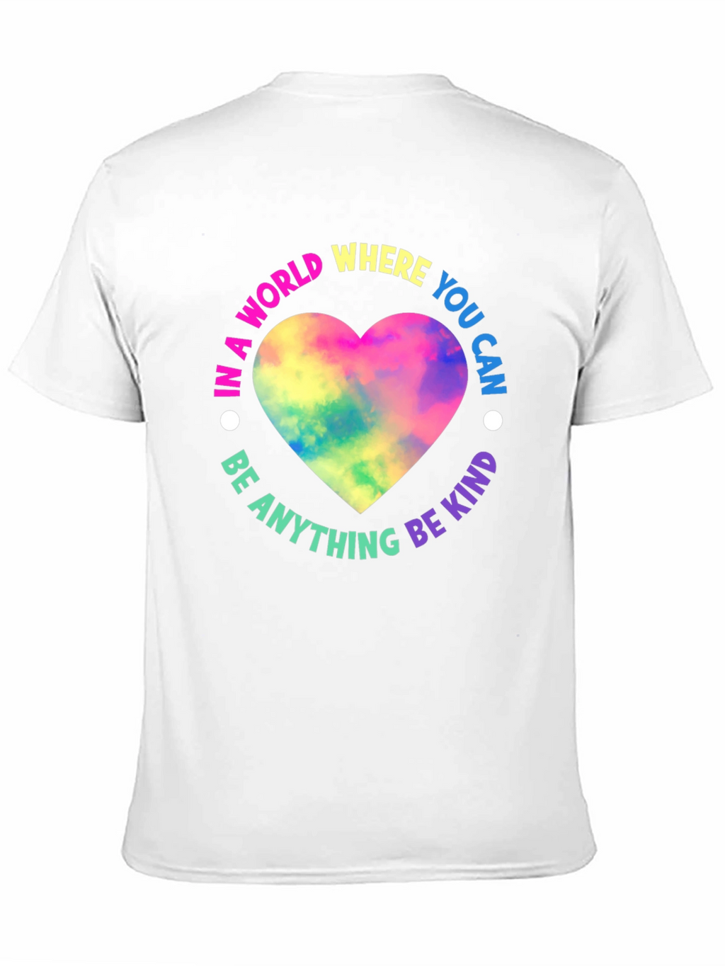 Kindness Heart Graphic Black T-Shirt