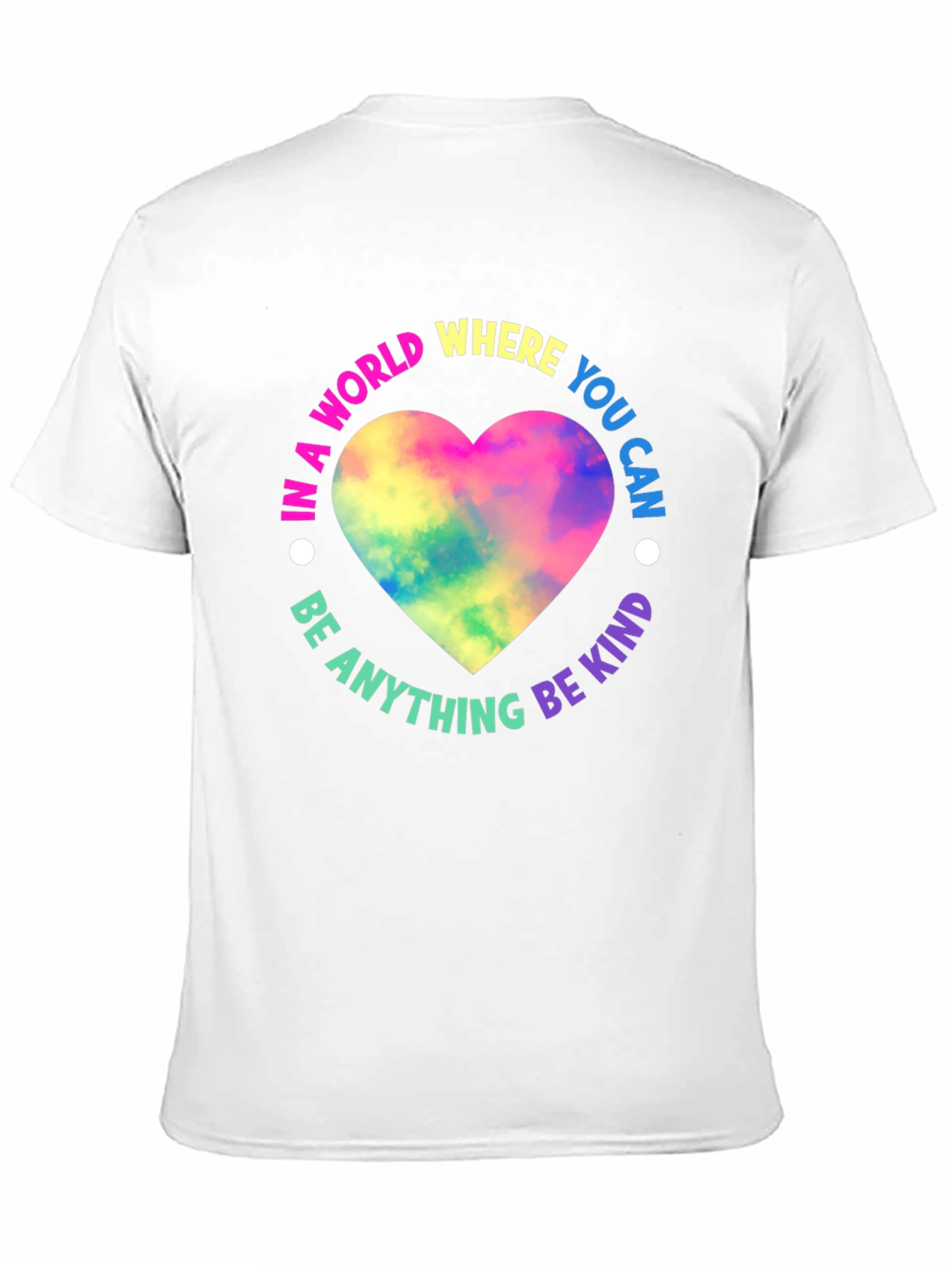 Kindness Heart Graphic Black T-Shirt