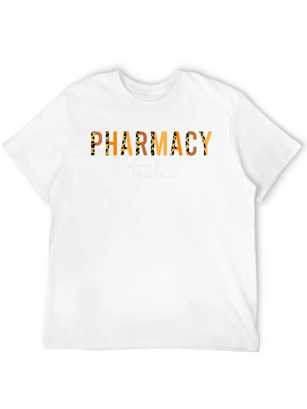 Pharmacy Tech Leopard Print T-Shirt