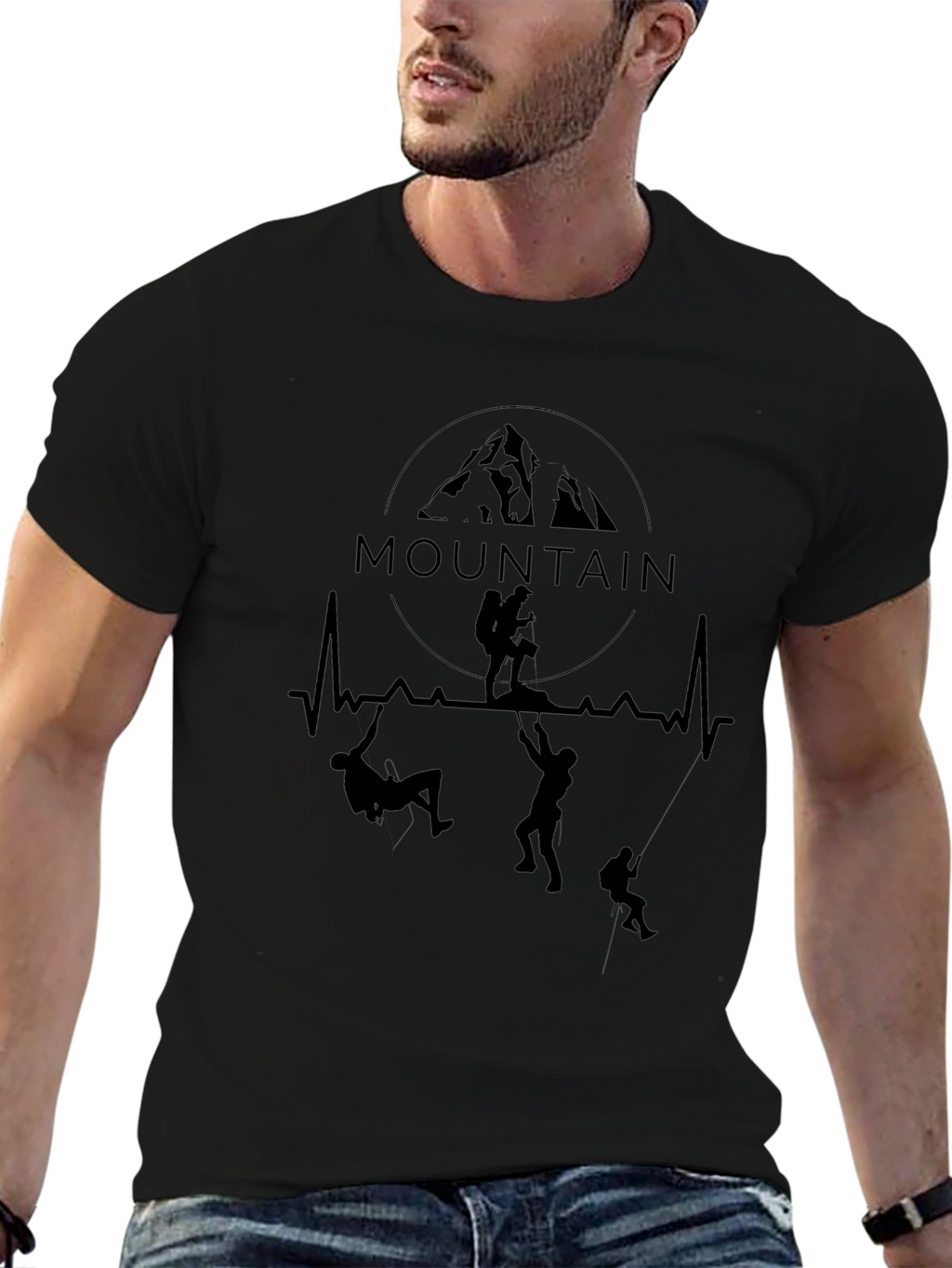 Mountain Climbing Graphic Tee
