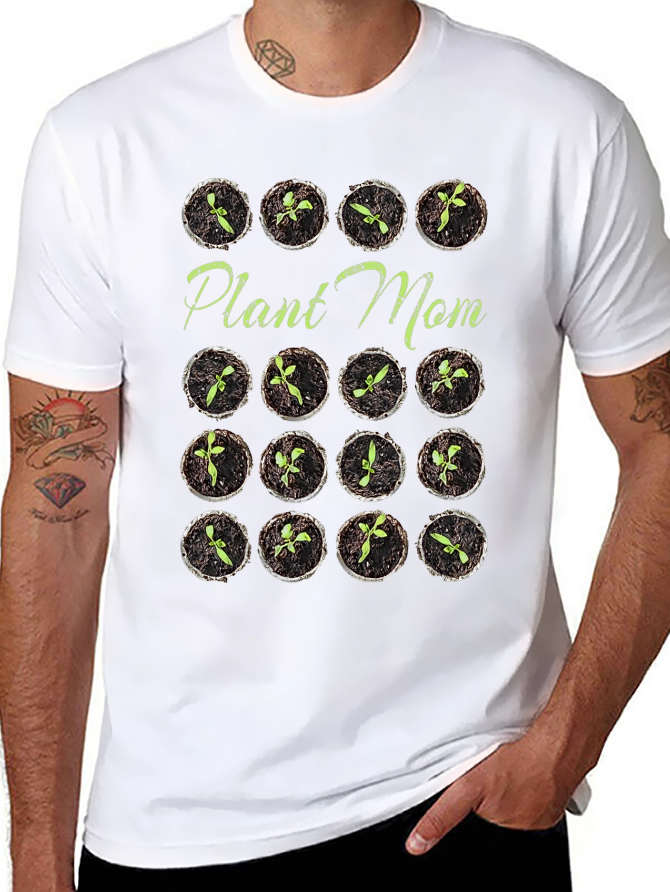 Plant Mom T-Shirt - Gardening Lovers Tee