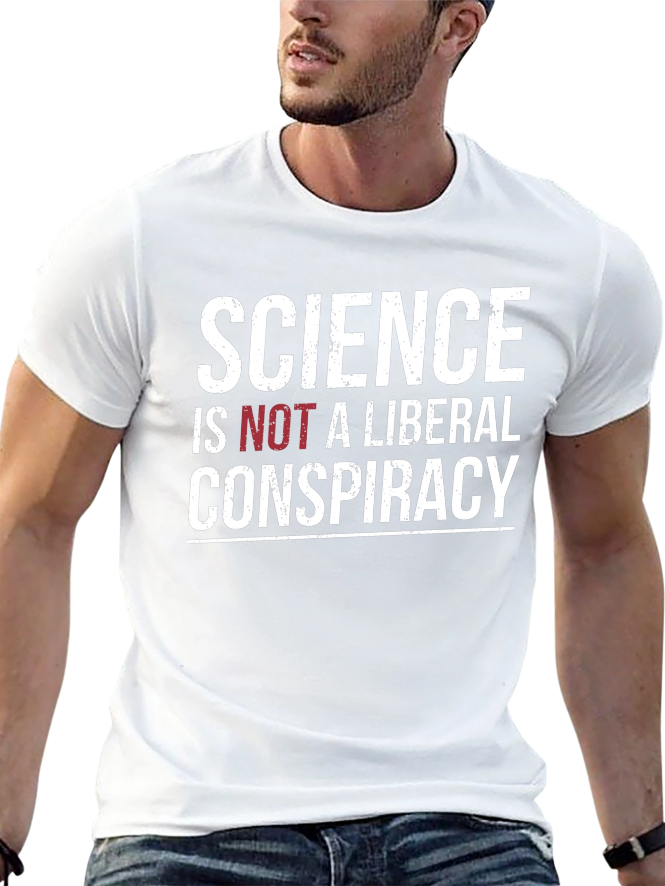 Science is Not a Liberal Conspiracy T-Shirt